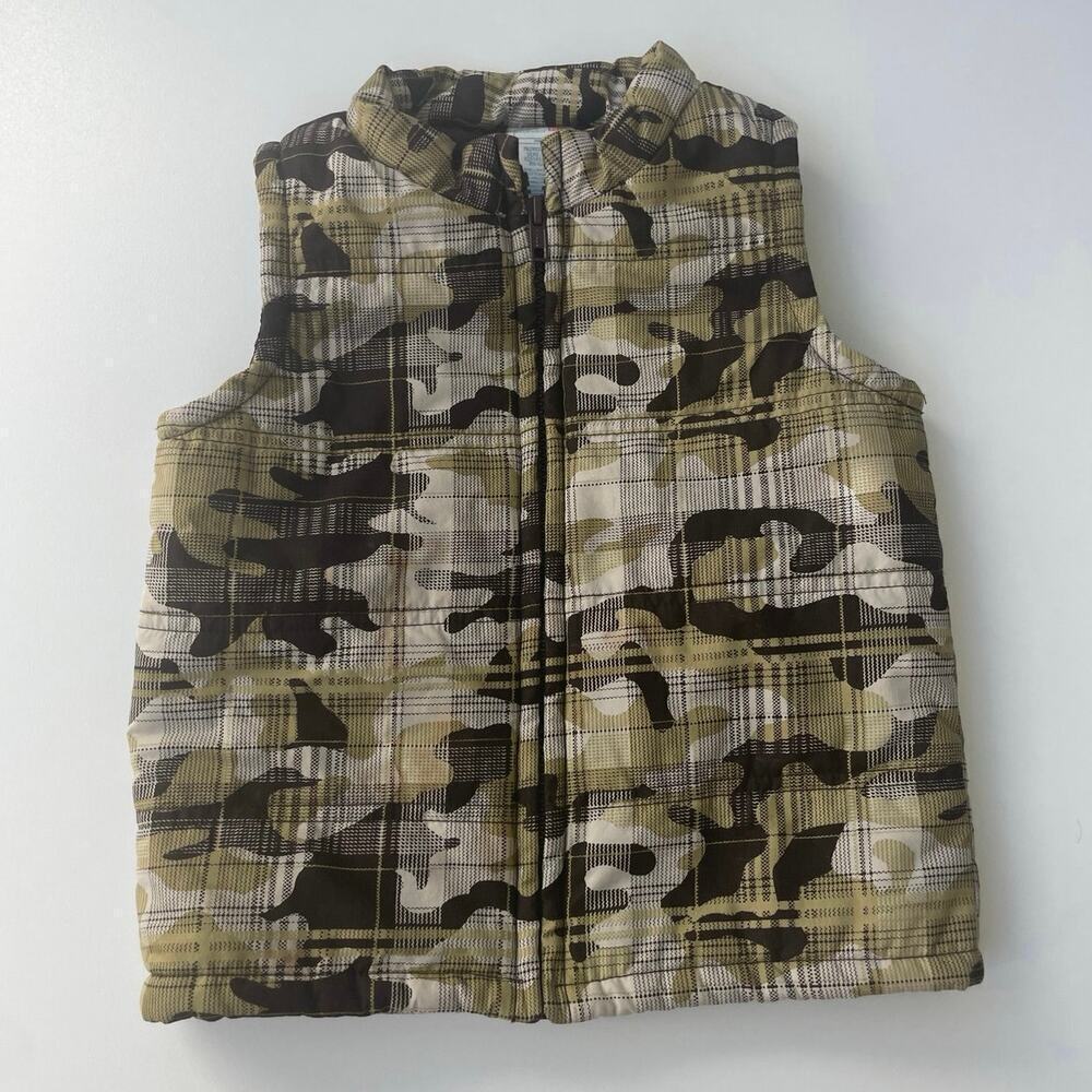 WONDEE KIDS CAMO VEST KIDS MOCKED NECK SIZE 3T ARMY HUNTING CAMOUFLAGE SCHOOL‎